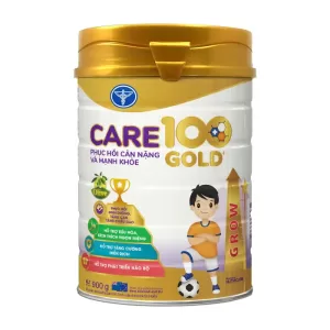 Care 100 Gold Nutricare 900g – Sữa tăng cân cho trẻ