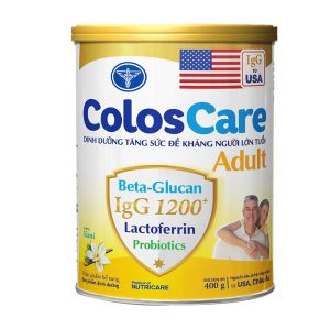 Coloscare Adult 400g – Sữa non tăng đề kháng cho người lớn