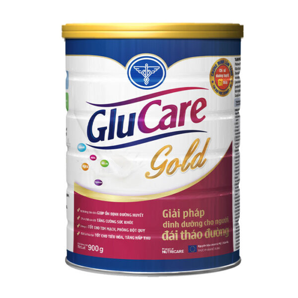 Sữa dinh dưỡng y học bệnh tiểu đường Nutricare Glucare Gold 900g