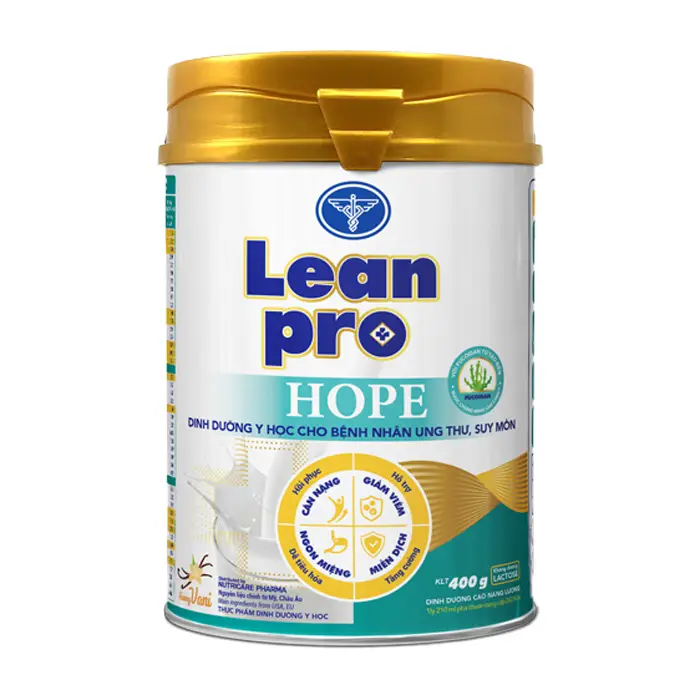 Leanpro Hope Nutricare 400g – Sữa dinh dưỡng y học cho người ung thư