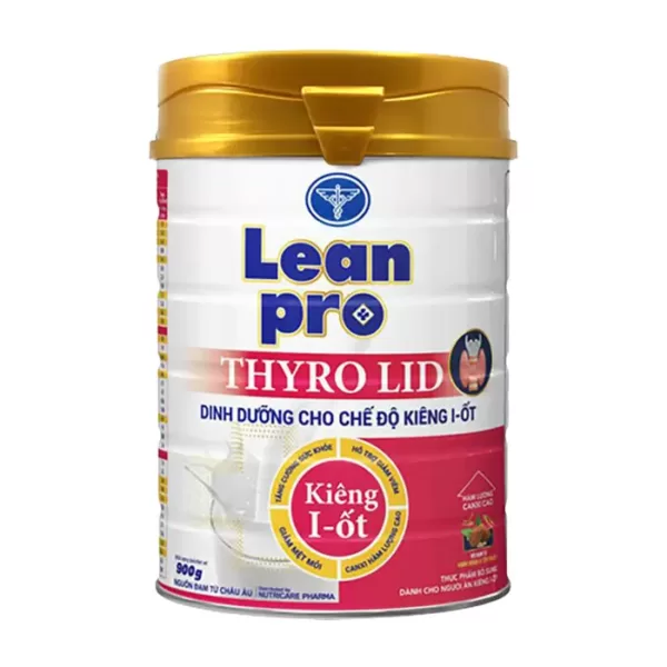 Leanpro Thyro Lid Nutricare 900g – Sữa dinh dưỡng y học kiêng i ốt