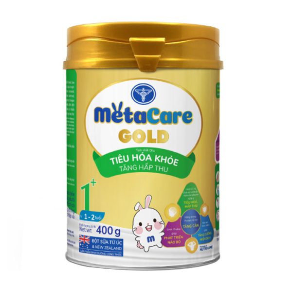 Metacare Gold 1+ 400g – Sữa non hỗ trợ tiêu hóa cho trẻ