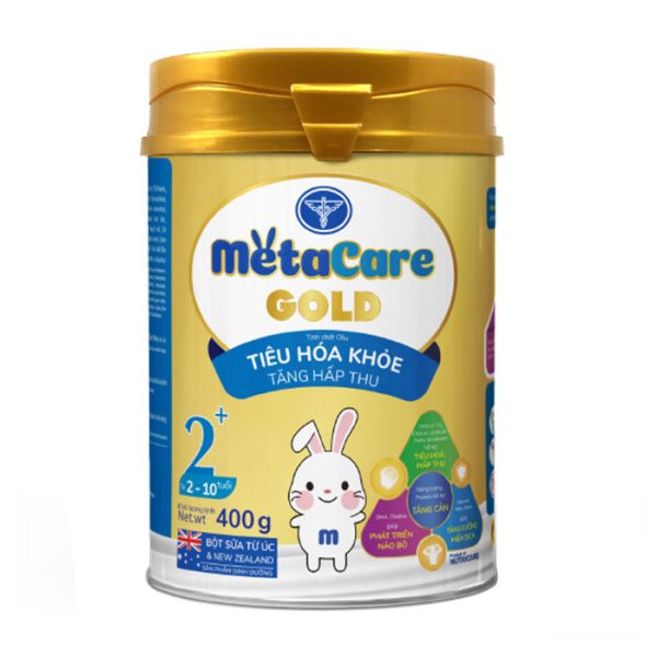 Metacare Gold 2+ 400g – Sữa non hỗ trợ tiêu hóa cho trẻ