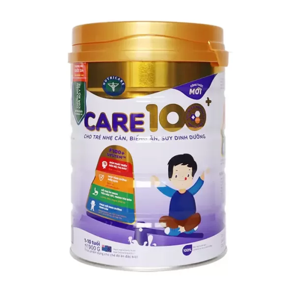 Nutricare Care 100++ 900g – Sữa non tăng cân