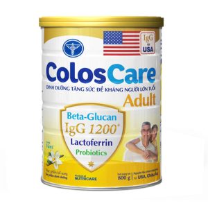 Sữa non Coloscare Adult Nutricare 800g - Tăng sức đề kháng