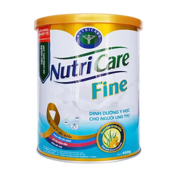 Sữa dinh dưỡng y học cho người bệnh ung thư Nutricare Fine 400g