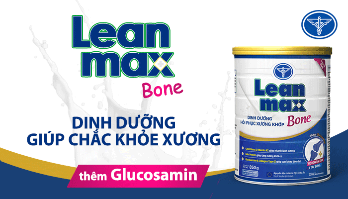 Nutricare Leanmax Bone 850g – Sữa dinh dưỡng y học ngừa loãng xương