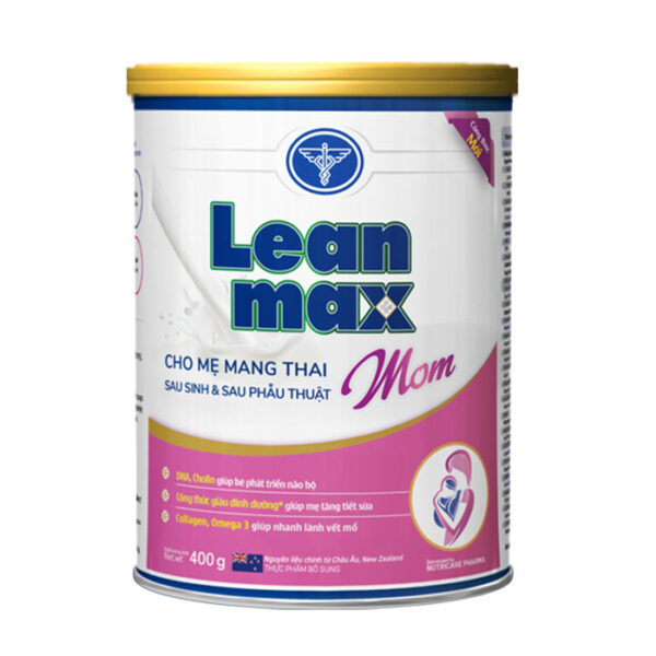 Nutricare Leanmax Mom 400g - Sữa dinh dưỡng y học cho mẹ bầu