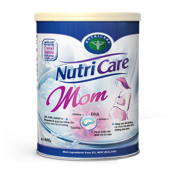 Sữa bầu Metamom Nutricare 400g hương socola