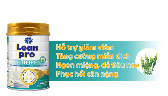 Leanpro Hope Nutricare 400g - Sữa dinh dưỡng y học cho người ung thư