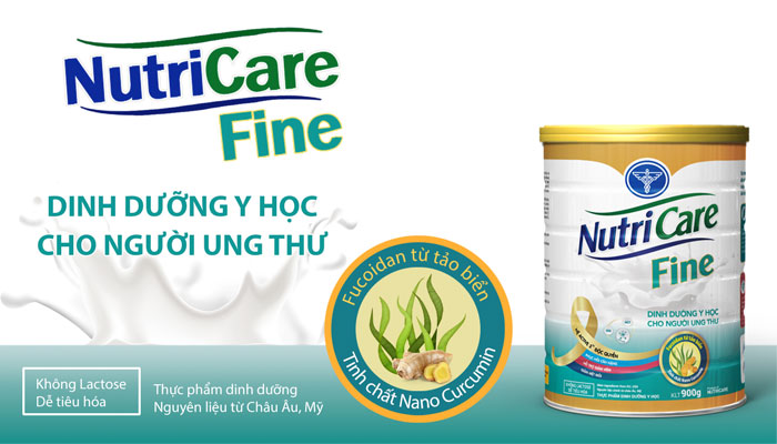 Sữa dinh dưỡng y học cho người bệnh ung thư Nutricare Fine 900g