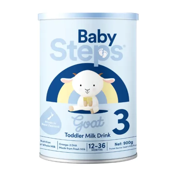 BabySteps 900g – Sữa dê dành cho bé từ 12 – 36 tháng tuổi