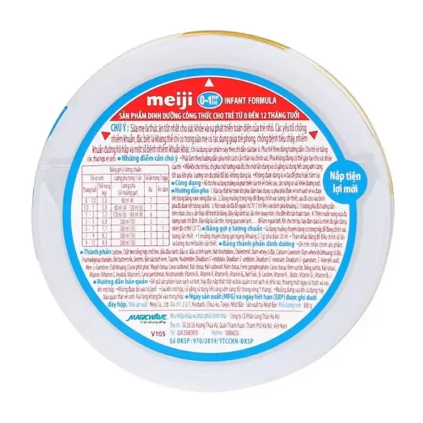 Meiji Infant Fomula 800g (0 – 12 tháng) – Sữa bột cho bé