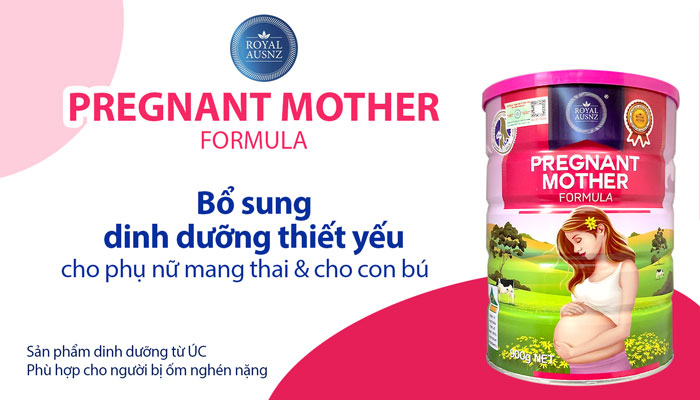 Pregnant Mother Formula Royal AUSNZ 900g – Sữa dinh dưỡng cho mẹ bầu