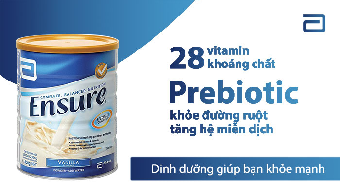 Ensure Specially Formulated 850G - Sữa bột hương vani