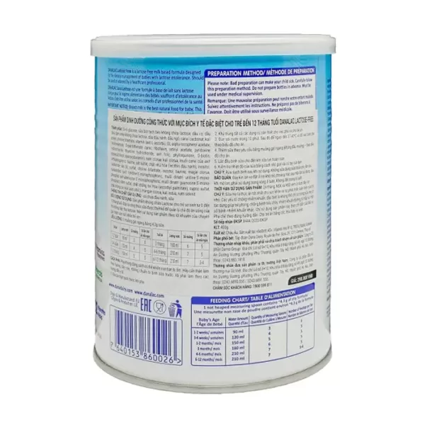 danalac lf lactose free 400g 2