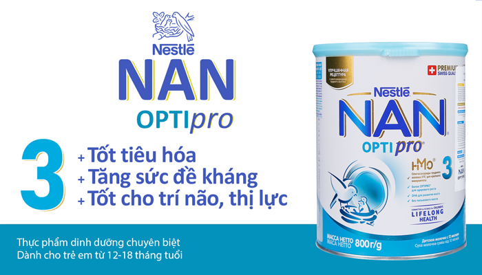 NAN Optipro HM-O 3 Nestlé 800g