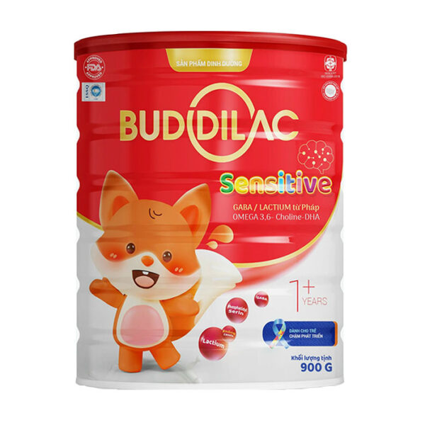 Buddilac Sensitive 900g - Sữa cho trẻ tự kỷ, chậm phát triển