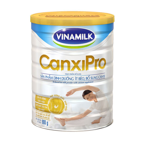 Canxi Pro Vinamilk 900g - Sữa giúp xương khớp chắc khỏe