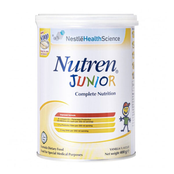 Nutren Junior Nestlé 400g - Sữa phát triển thể chất và tư duy