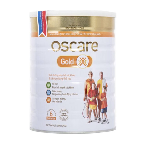 Oscare Gold 900g - Sữa dinh dưỡng, phục hồi sức khỏe