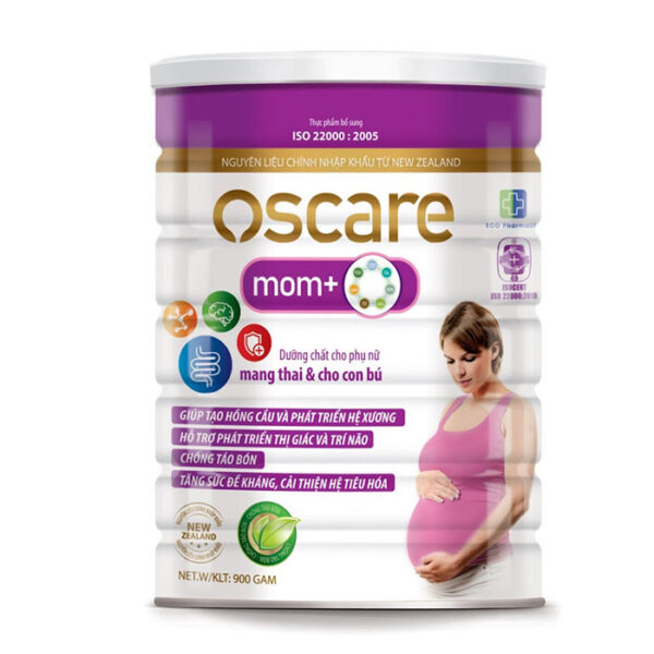 Oscare Mom+ 900g - Sữa dành cho bà bầu