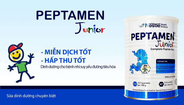 Peptamen Junior Nestlé 400g – Sữa tiêu hóa