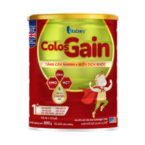 Colos Gain Vitadairy 800g - Sữa tăng cân, tăng miễn dịch