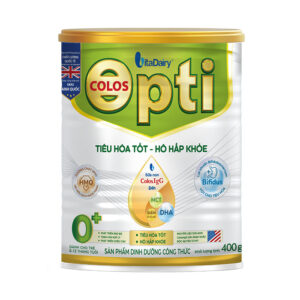 Colos Opti 0+ Vitadairy 400g - Sữa tốt tiêu hóa, hô hấp khỏe