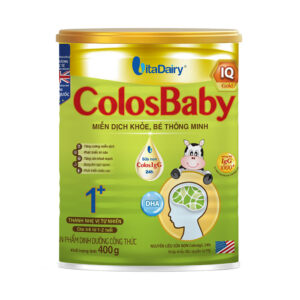 ColosBaby IQ Gold 1+ Vitadairy 400g - Sữa tăng miễn dịch, phát triển trí não