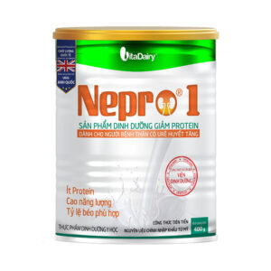 Nepro 1 Vitadairy 400g - Sữa dinh dưỡng giảm protein