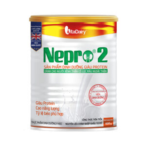 Nepro 2 Vitadairy 400g - Sữa dinh dưỡng giàu protein