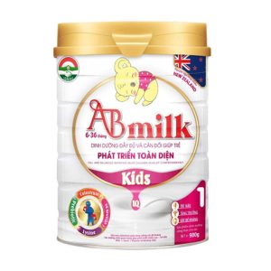 Sữa ABmilk Kids IQ 900g giúp trẻ phát triển toàn diện