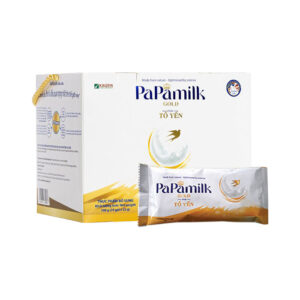 PaPamilk Gold Chứa Tổ Yến 24 gói x 32g – Sữa Hỗ Trợ Loãng Xương