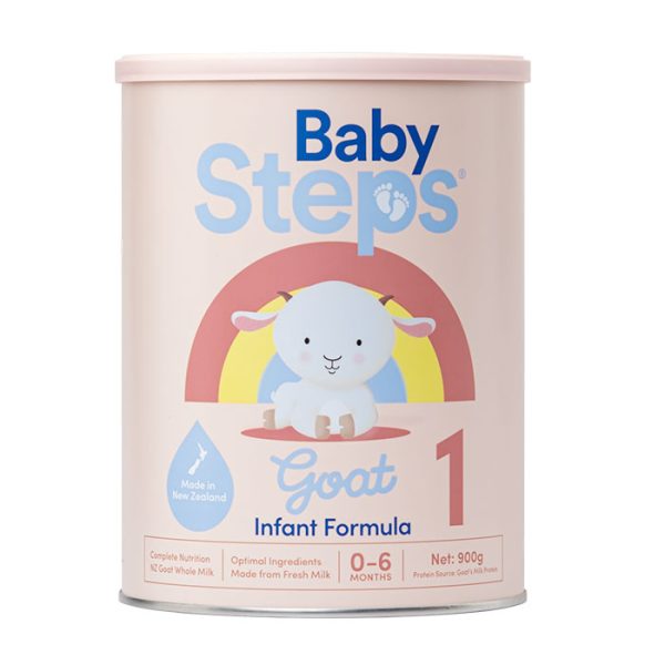 Baby Steps Goat 1 900g - Sữa dê cho bé từ 0-6 tháng tuổi