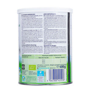 geitenmelk lait de chevre 2 sua de hipp organic 400g 2