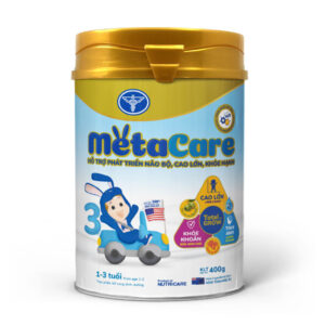 Metacare 3 Nutricare 400g – Sữa phát triển trí não