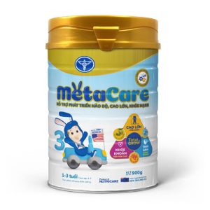 Metacare 3 Nutricare 900g – Sữa phát triển trí não