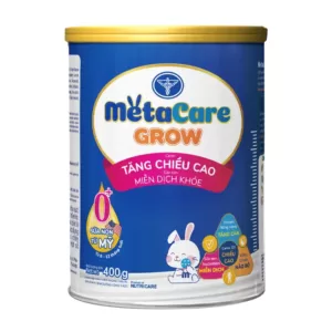 MetaCare Grow 0+ Nutricare 400g – Sữa non tăng chiều cao, miễn dịch khoẻ