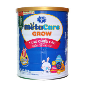 MetaCare Grow 0+ Nutricare 850g – Sữa non tăng chiều cao, miễn dịch khoẻ