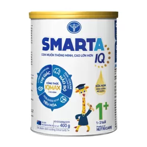 Smarta IQ 1 Nutricare 400g – Sữa phát triển trí não