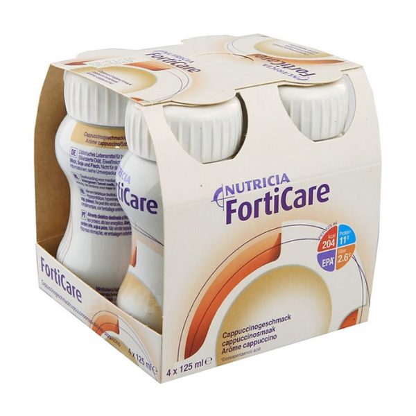 Sữa cho bệnh nhân ung thư Forticare Nutricia lốc 4 chai x 125ml