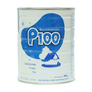 Sữa dinh dưỡng P100 900g cho trẻ suy dinh dưỡng, chậm lớn