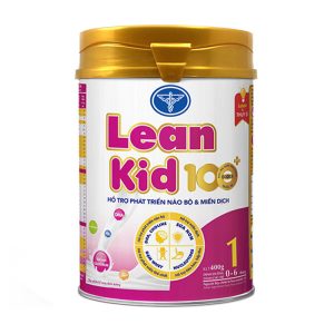 Sữa Leankid 100+ 1 Nutricare 400g phát triển trí não và miễn dịch