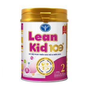 Sữa Leankid 100+ 2 Nutricare 400g phát triển trí não và miễn dịch