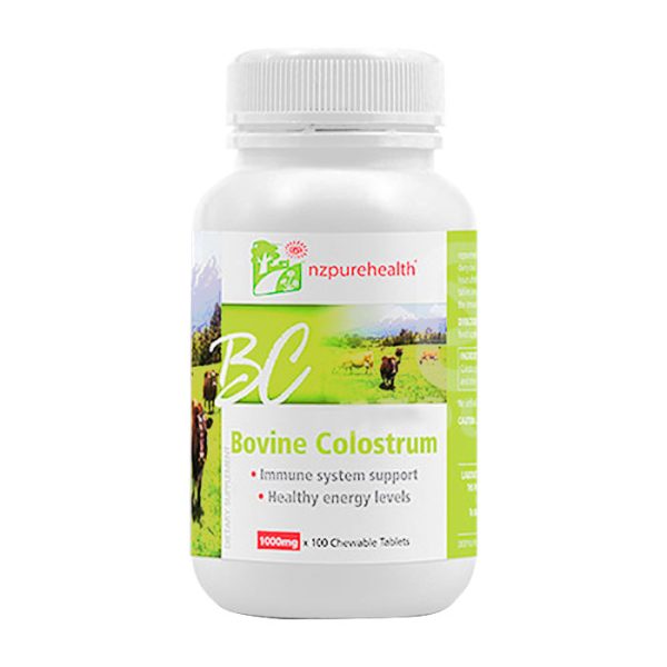 Viên nhai sữa non Bovine Colostrum NZpurehealth 100 viên