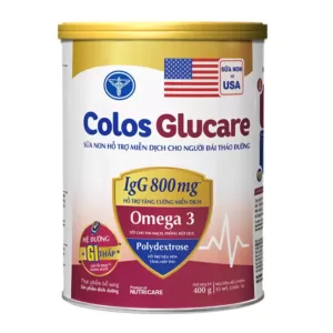 Colos Glucare Nutricare 400g – Sữa non cho người tiểu đường