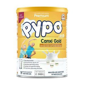 Sữa Pypomilk Canxi Gold 900g giúp xương chắc khỏe