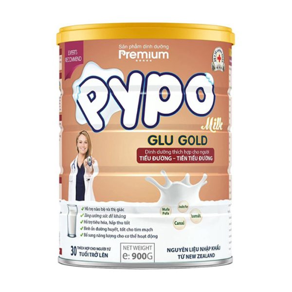 Sữa Pypomilk Glu Gold 900g cho người tiểu đường