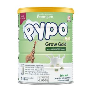 Sữa Pypomilk Grow Gold 900g phát triển chiều cao và trí não